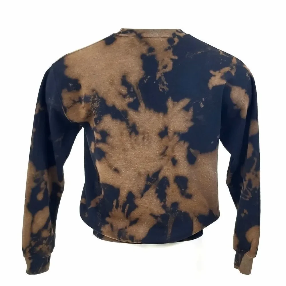 THEY NOT LIKE US "LA" Acid Washed, Distressed Pullover Crewneck, Sweatshirt rap - Picture 2 of 3